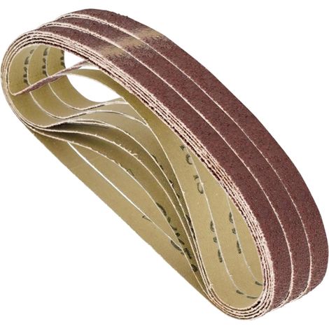 Dapetz ® 15Pcs Sanding Belts 13 x 457mm – Aluminum Oxide 40 Grit Abrasive Belts for Black+Decker Power Sanders, Grinding, Sharpening, Sanding Wood, Paint, Varnish, and Plastics
