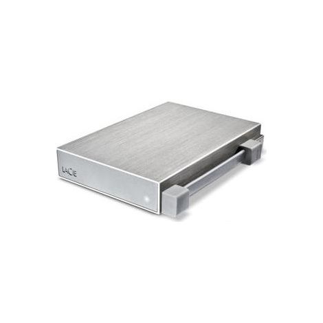 LaCie Rikiki Go disque dur externe 500 Go Argent