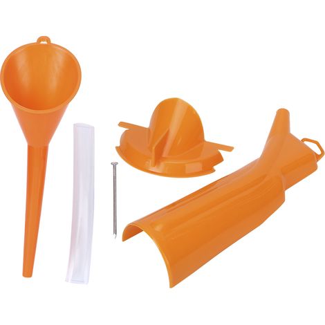 Entonnoir à Filtre à Huile Anti-Gouttes pour Moto (Orange) - Kit d'Entretien Moteur (1/5)