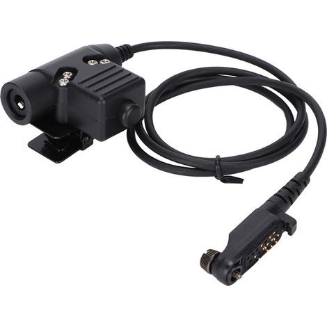 Lot U94 PTT adaptateur militaire pour Hytera PD600 PD602 PD605 PD662 PD665 PD680 PD682 PD685 X1p X1e (1/5)