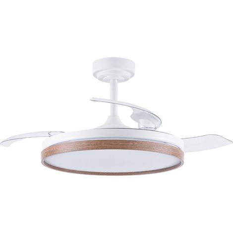 Ventilatore LED con pale pieghevoli Panam Cherry 72W 7920Lm CCT