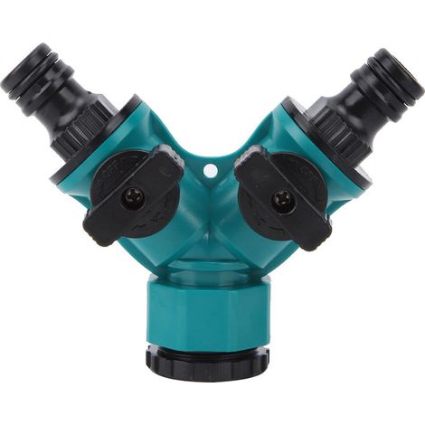 Adaptateur de dérivation en Y pour usage domestique, raccord pour tuyau d'arrosage, robinet, vanne marche/arrêt, raccords de tuyauterie (1/5)