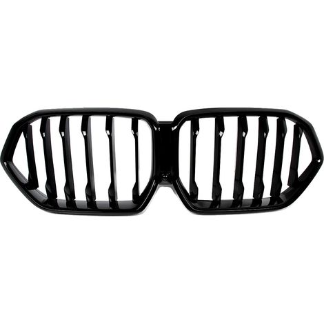 Grille Avant, Plastique ABS Durable, S'adapte au Modèle de SUV de Luxe G06 et à la Variante Haute Performance F96, Noir Brillant (1/5)