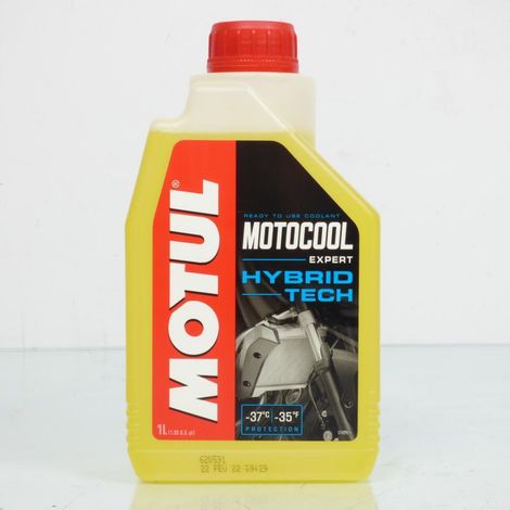 Liquide de refroidissement pour moto Motul Motocool Expert Hybrid