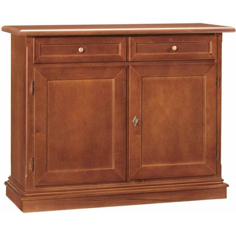 Credenza 2 Porte Base Cristalliera Martini Noce