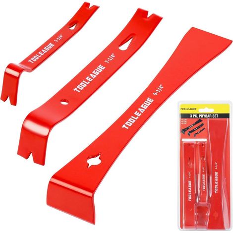 Hebelstangen Set Mini Flach Stemmeisen 3 Mini Flat Pry Bar (1/5)