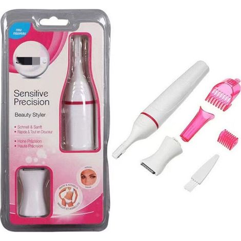 Tondeuse nez et oreilles 4 en 1 DEBUNS – Électrique, précise et sans douleur pour femme (1/3)
