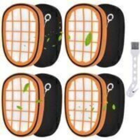 Paquete de 4 filtros para aspiradora de mano Philips Speedpro Max Aqua FC6812 FC6813 (1/4)