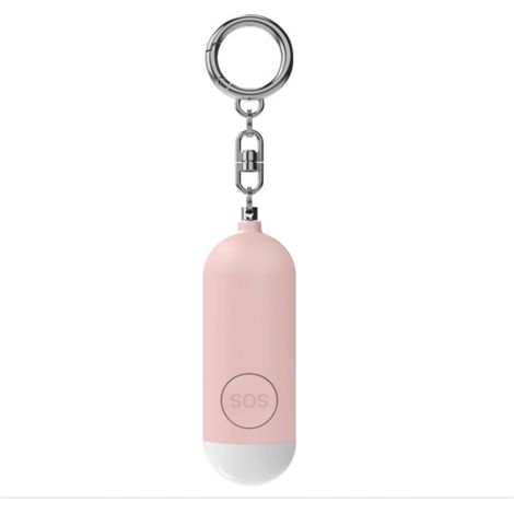 Dispositif d'alarme de sécurité pour femmes et s 130 dB avec lampe de poche LED pour femmes et enfants (1/5)