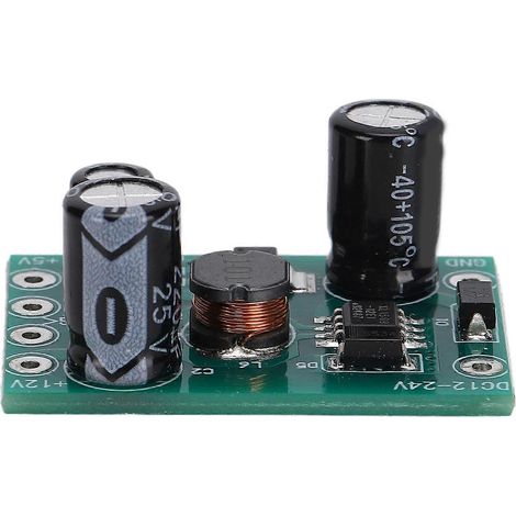 DC-Schaltnetzteilmodul, nicht isolierte Abwärtswandlerplatine, 12–24 V Eingang, 12 V/5 V Ausgang, XHM297
