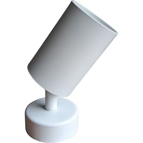Faro Lampada Led Da Soffitto Parete GU10 Orientabile Colore Bianco