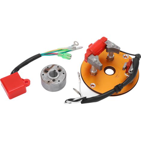 Kit de remplacement de pièces pour stator et rotor de magnéto de moteur de course CDI pour quads/moteurs Lifan YX 110/140/150cc (1/5)