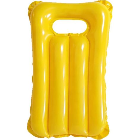 GDHZS- 2 pièces Fauteuil Gonflable de Piscine,Rangée flottante de planche de surf jaune,siège Filet rafraîchissant,Flotteur de piscine gonflable adulte jaune (1/5)