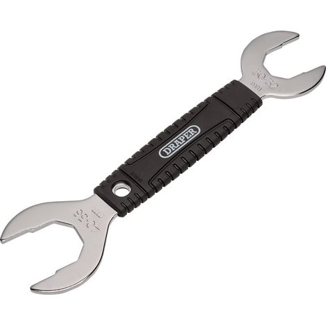 Draper Dual-Ended Bicycle Headset Wrench Set (30mm, 32mm, 36mm, 40mm) for Precise Bicycle Maintenance