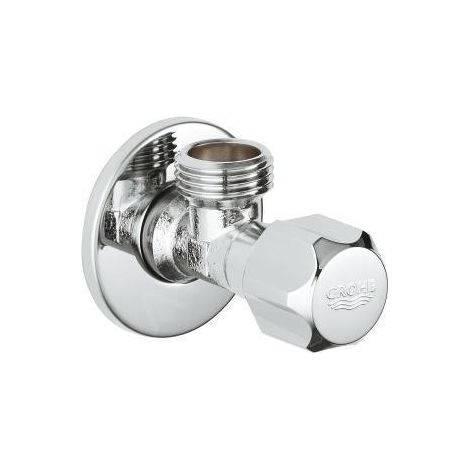 Grohe Universal - Soupape d’angle universelle, paquet de 10 pièces, chrome 2201600M (1/2)