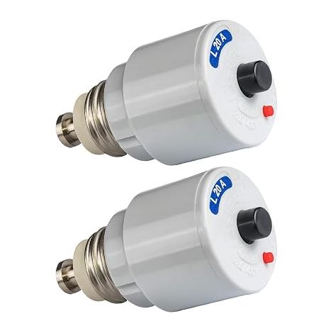 20A 250V Automatic Screw Fuses with Mechanical Safety Indicator (1/4)