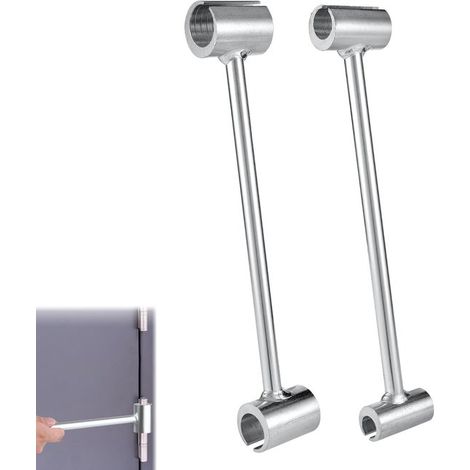 Allecto Plus，Llave de apertura de bisagra ajustable para puertas de 8-19 mm y 19-25 mm，2 piezas (1/5)