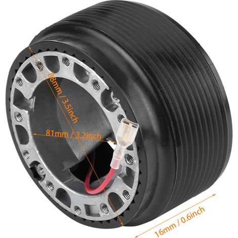 6-Loch-Aluminium-Rennlenkradnabe für MAZDA 323 MIATA MX3 MX5 MX6 (1/5)