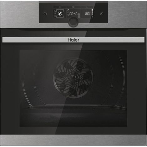 Haier I-Turn Series 2 HWO60SM2F9XH. Dimensione del forno: Media, Tipo di forno: Forno elettrico, Capacità interna forno totale: 70 L. Posizionamento dell'apparecchio: Da incasso, Colore del prodott... (1/5)