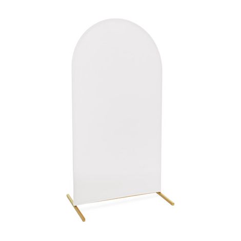 Copertura per supporto ad arco, 150 cm x 80 cm, bianco