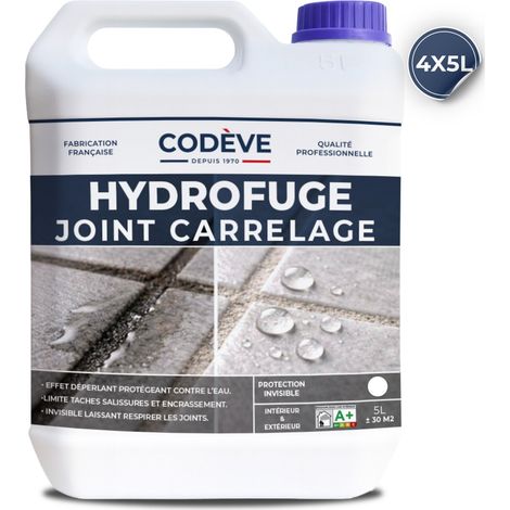 Hydrofuge Joint Carrelage - 20 L - Codeve Bois - Pour Joints De Carrelage Au Mur Ou Au Sol (1/5)