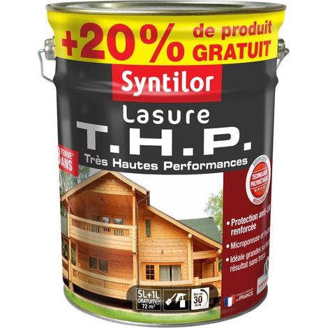 Lasure Syntilor Thp 8 Ans Chêne Doré Satiné 6 L (1/3)