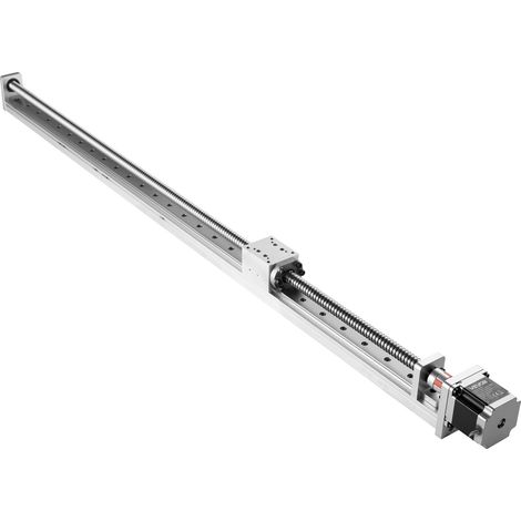 VEVOR Guida Lineare Corsa Effettiva 1000 mm, Attuatore per Guida Lineare CNC a Vite a Sfere, Motore Passo-passo Nema 23, Binario Movimento per Macchina per Incisione, Fresatrice CNC, Stampante 3D