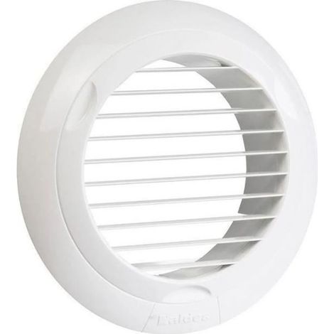 Aldes – Bouche VMC 11022073 diamètre 80mm – Débit 60 m³/h – En polystyrène blanc RAL 9010 – Pour soufflage ou reprise en locaux tertiaires