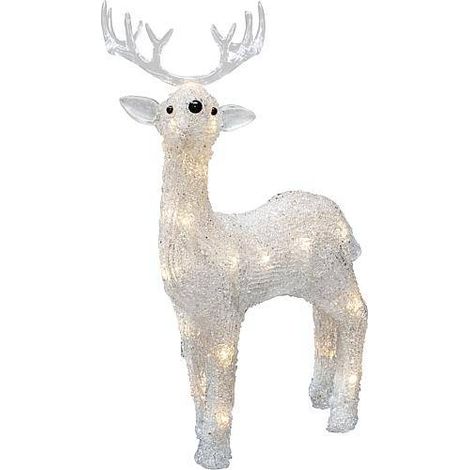 [GEBRAUCHT] B-Ware Konstsmide 6224 103 Acryl Figur Rentier Rentierfigur Weihnachtsfigur