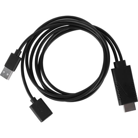 Cable USB HDTV - 1080P Mirroring - Pour Smartphone iOS Android Vers Écran TV - 1 Pièce (1/5)