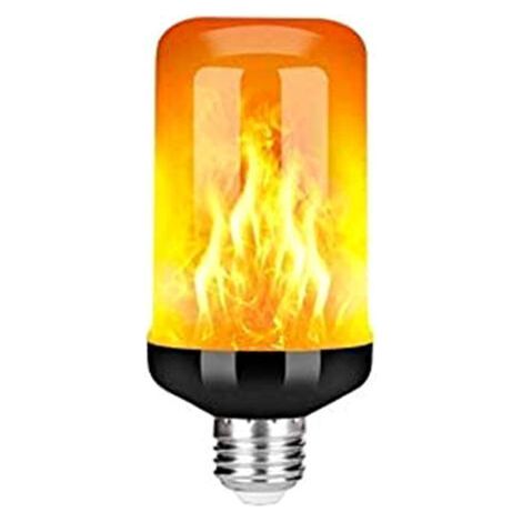 Lampe à flamme E26/E27, décoration de Noël avec technologie d'ampoule à effet flamme vacillante, lampes LED à flamme 4 modes pour l'intérieur et l'extérieur-AquaForge (1/5)