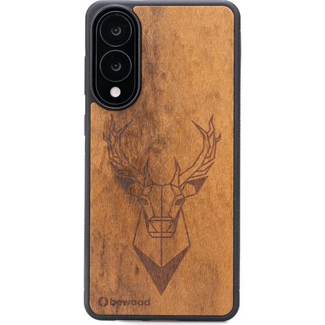 Funda de madera Bewood para Samsung Galaxy S25 Edge IMBUIA DEER (1/5)