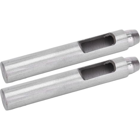 2 Stück Lochzange für DIY-Leder, runde Hohllochstanzen, Bohrzubehör, 10 mm (1/5)