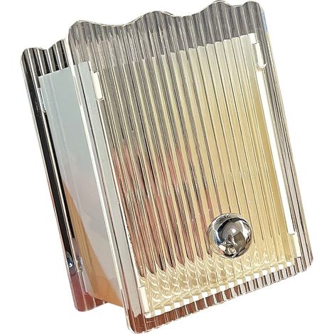 Boîte de rangement murale sans perçage en plastique blanc laiteux pour dentifrice, brosse à dents, pinceaux de maquillage et peignes (1/5)