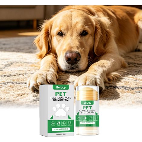 Pfoten- und Nasenpflege-Stift für Haustiere, geeignet für Katzen und Hunde, zur täglichen Pflege und Reinigung von Pfoten und Nase – 40 g -- DTEKGAZ (1/5)