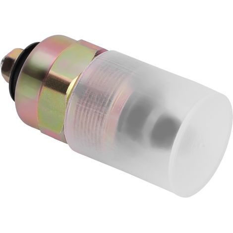 Commutateur solénoïde de carburant automatique Durable Robuste Vanne d'arrêt Métal pour moteur Cummins Remplacement Dodge (1/5)