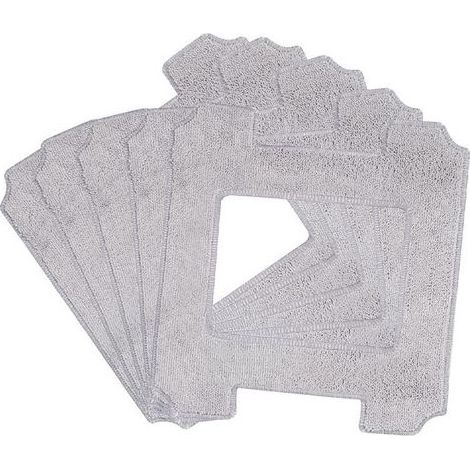 10pcs Compatible avec le robot lave-vitres Ecovacs W1/W2/W1S Pro. Accessoires pour nettoyeur de vitres : chiffon de nettoyage W960. (1/4)