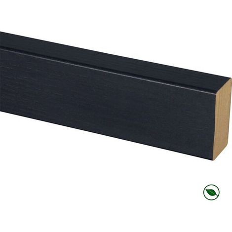 Forestea – Lot de 4 tasseaux séparateurs MDF chêne lave 2700 x 50 x 28 mm – Finition naturelle – Pose facile par vissage ou collage