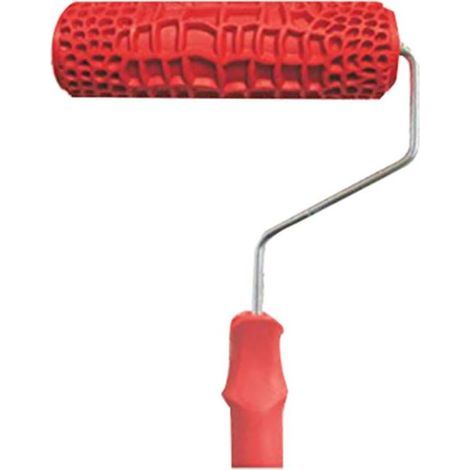 Strukturierte Farbrolle für Wände, Dekorative Farbrolle, 18 cm (7 Zoll) Krokodil-/Ziegelmuster, Wandfarbrolle (1/5)