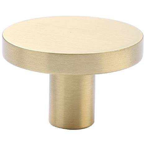 8 boutons de meuble en laiton, 30 x 20 mm, poignées de tiroir rondes avec vis de 25 mm (1/4)