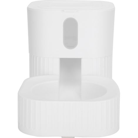 Distributeur De Nourriture Automatique Pour Chats Et Chiens - En Matériau PP - Structure Anti-Renversement - Bol Amovible Lavable - Capacité Grave (1/5)