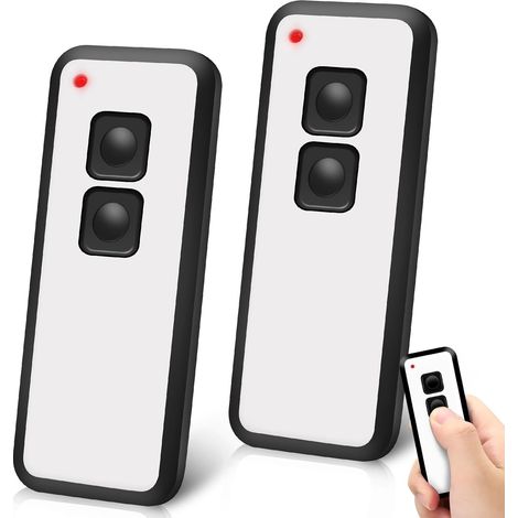 2 Pièces 433 MHz Telecommande Portail Compatible avec Novoferm Novotron, 2 Canaux Compatible avec Novoferm Novotron 522, 524, 502 MAX43-2, 512 Mix43-2 (1/5)