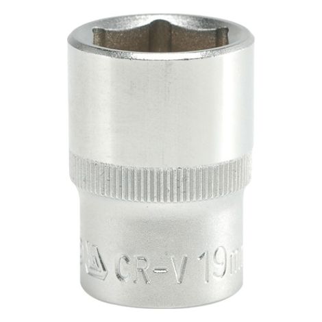 Chiave a bussola Yato 6K 1/2" corta 19 mm