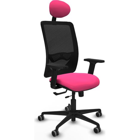 Sedia ergonomica piqueras y crespo Zulema nero nylon (1/2)