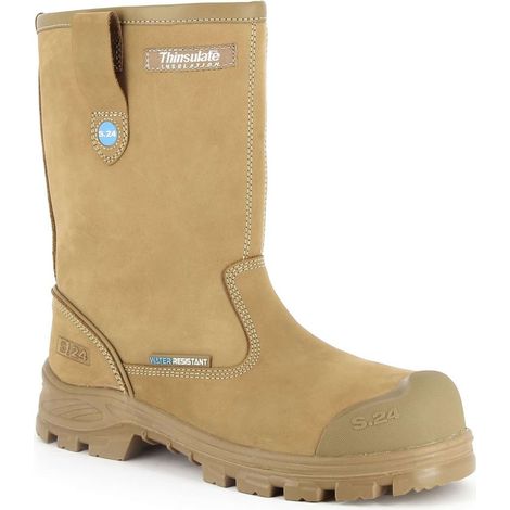 Bottes de sécurité s24 Heracles beige taille 42 fibre verre