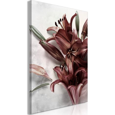 Tableau Floral Form Vertical - 80 x 120 cm (1/4)