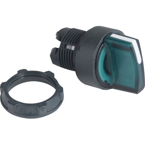 Testa selettore luminoso - 2 posiz. Ø22 - verde - ZB5AK1233 (1/2)