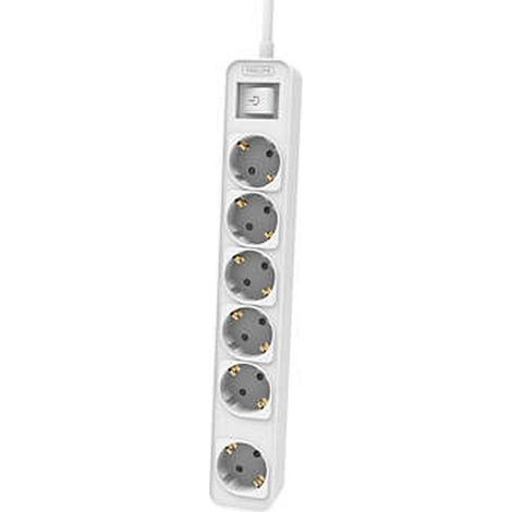 Philips CHP2164W 6-fach Steckerleiste Weiß