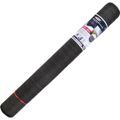 Awtools rete ombreggiante grigia 1,2 m x 50 m 90% ombreggiamento