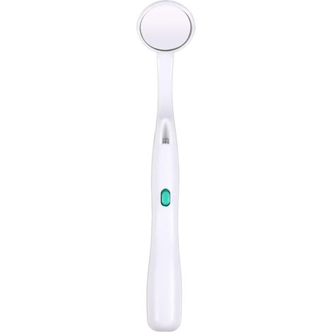 Dental Mirror with Light Anti-Fog Mouth Mirror Teeth Inspection LED Mirror Anti Fog Curved Angle Dentist Oral Care Tool for Home Dental Care (1/5)